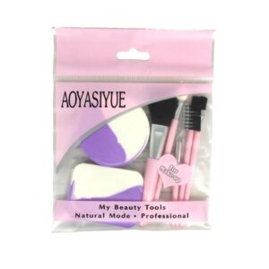 Aoyasiyue Σετ πινέλα και σφουγγάρια μακιγιάζ - Everyday Essential beauty tools - sukki.gr