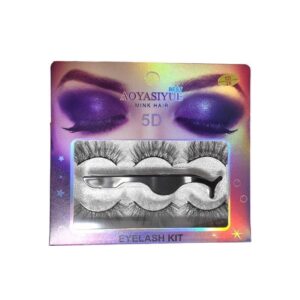Aoyasiyue Βλεφαρίδες 5D 3 ζευγάρια - Eyelashes - sukki.gr