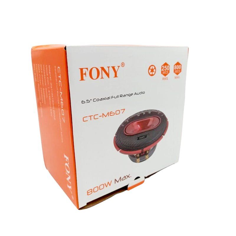 Fony Ηχείο Αυτοκινήτου CTC-M607 6.5″ με 250W RMS - Speaker - Image 4