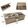 Ξύλινο αποθηκευτικό κουτί M145B - Wooden storage box - sukki.gr