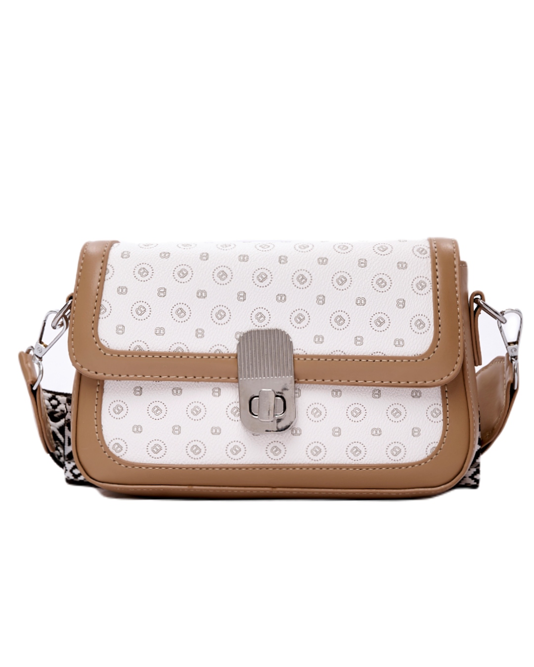 Τσάντα χιαστί-χειρός SW8909 – Ασπρο BAG TO BAG - sukki.gr
