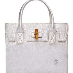 Τσάντα χειρός BY-31423 – Ασημί BAG TO BAG - sukki.gr