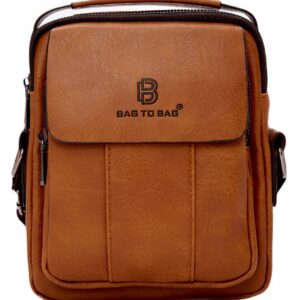 Τσαντάκι χιαστί MD-1863-1 – Κάμελ BAG TO BAG - sukki.gr