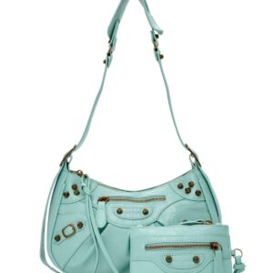 Τσάντα ώμου SW8939 – Ανοιχτό Πράσινο BAG TO BAG - sukki.gr