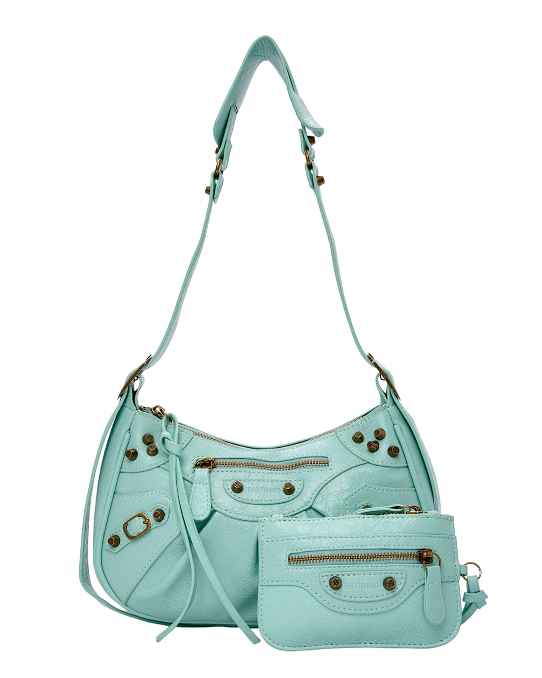 Τσάντα ώμου SW8939 – Ανοιχτό Πράσινο BAG TO BAG - sukki.gr
