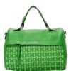 Τσάντα χειρός W-6034 – Πράσινο BAG TO BAG - sukki.gr