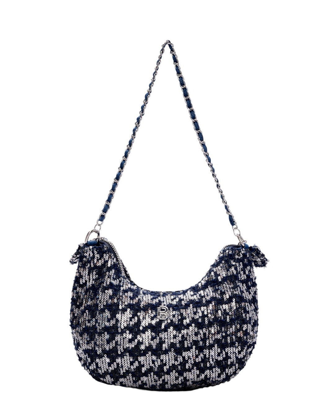 Τσάντα ώμου με παγιετες BS23202 – Μπλέ BAG TO BAG - sukki.gr