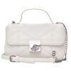 Τσάντα χιαστί με αλυσίδα-SW8951 – Ασπρο BAG TO BAG - sukki.gr