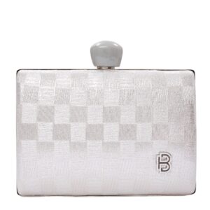 Τσάντα φάκελος clutch -JH-21985 – Ασημί BAG TO BAG - sukki.gr