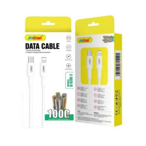 Andowl Καλώδιο δεδομένων Type-c σε Lightning 3Α Q-SJ30 - Data Cable - sukki.gr