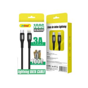 Andowl Καλώδιο δεδομένων Type-c σε Lightning 5Α Q-SJ339 - Data Cable - sukki.gr