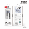 Tranyoo Καλώδιο δεδομένων type-C 6A 1m T-X21C - Fast charger cable - sukki.gr