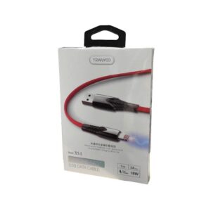 Tranyoo Καλώδιο δεδομένων lighting IOS 18W 5A 1m X5-l - Fast charger cable - sukki.gr