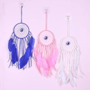 Κρεμαστό διακοσμητικό ονειροπαγίδα 50cm - Hanging decoration dreamcatcher - sukki.gr