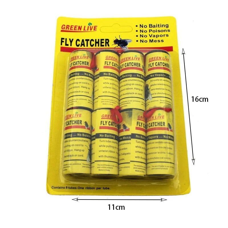 Παγίδα για μύγες και κουνούπια 8τμχ - Green live fly catch trap - Image 4