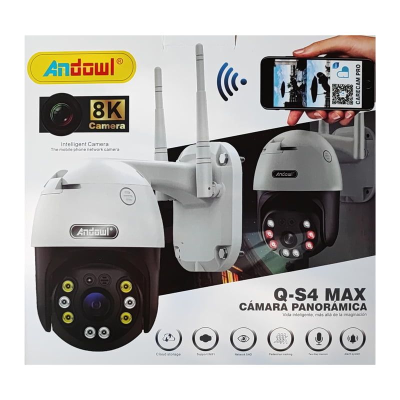 Andowl Q-S4 Max IP Κάμερα Παρακολούθησης Wi-Fi 3MP Full HD+ Αδιάβροχη με Μικρόφωνο - Panoramic Camera - Image 3