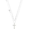 Κρεμαστό λαιμού XG-6704 – Ασημί BAG TO BAG - sukki.gr