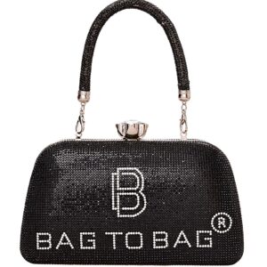 Τσάντα φάκελος clutch CK6021 – Μαύρο BAG TO BAG - sukki.gr