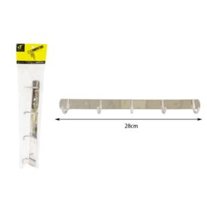 Μεταλλική κρεμάστρα τοίχου 28cm – Metallic wall hanger - sukki.gr
