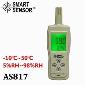 Ψηφιακός Μετρητής Υγρασίας - Humidity & Temperature meter AS817+ - sukki.gr