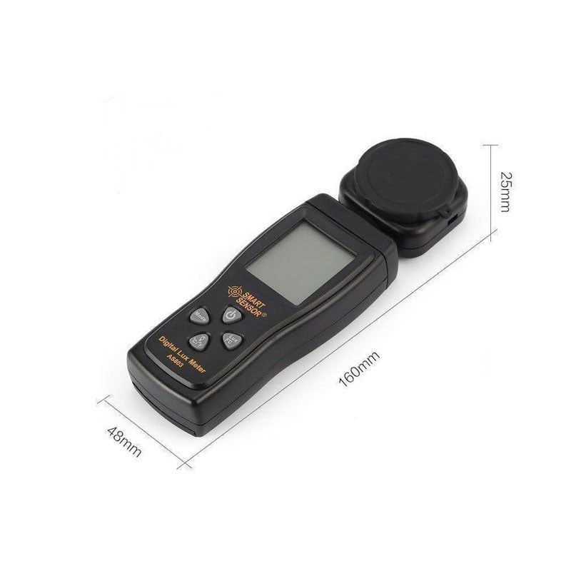 Φωτόμετρο με περιστροφικό αισθητήρα AS803+ - Digital lux meter AS803+ - sukki.gr