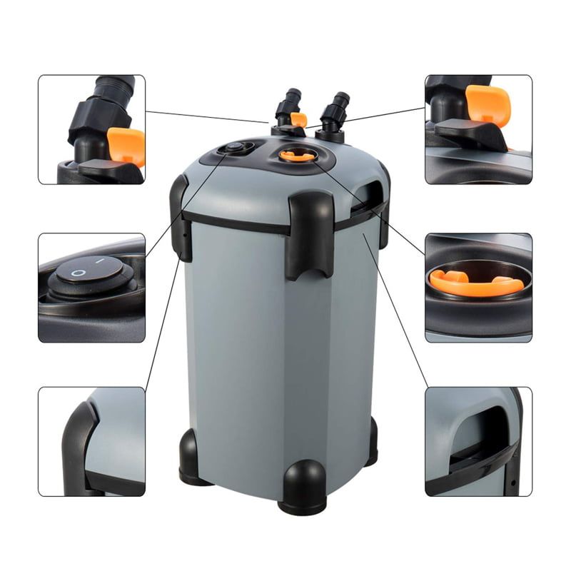 Sobo Εξωτερικό φίλτρου ενυδρείου SF-850F - Aquarium Pump External Filter - Image 3