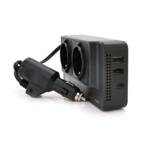 Alternative view of Andowl Inverter Αυτοκινήτου Τροποποιημένου Ημιτόνου 300W για 12V DC με 2xUSB Q-CC8200 – Power Inverter