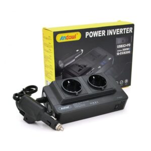 Andowl Inverter Αυτοκινήτου Τροποποιημένου Ημιτόνου 300W για 12V DC με 2xUSB Q-CC8200 – Power Inverter - sukki.gr