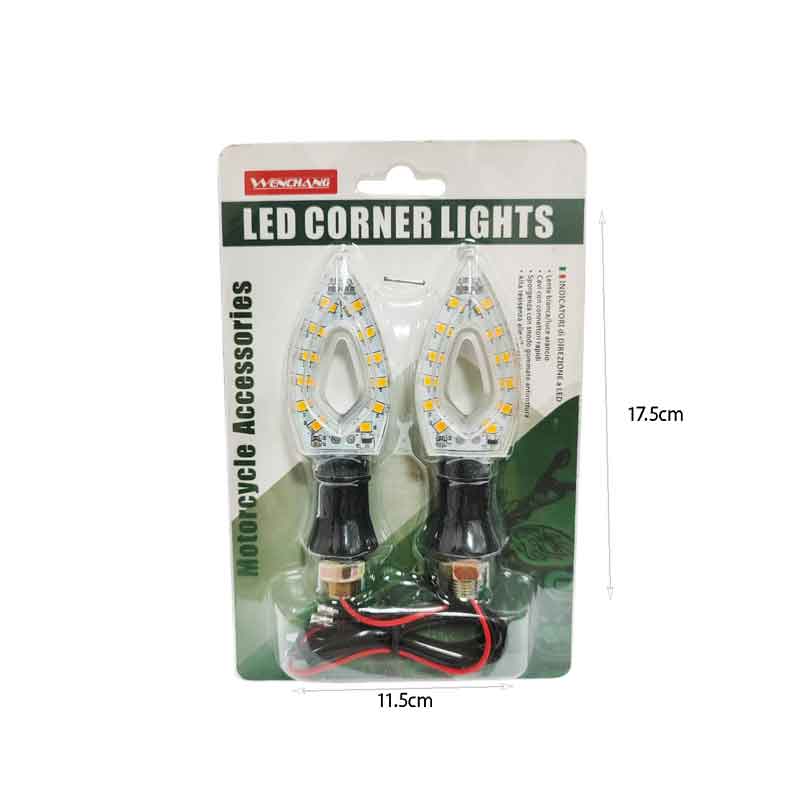 Φλας Μηχανής - LED Φώτα Γωνίας Μοτοσυκλέτας - LED Corner Lights Motorcycle - Image 2