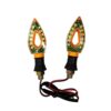 Wenchang Φλας Μηχανής σετ 2τμχ 12V - Motorcycle LED Replacement Globe Corner Lights - sukki.gr