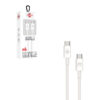 Wisdomup Καλώδιο Φόρτισης USB-C σε USB-C PD 66W 1m SJX-20CC – USB-C to USB-C PD 66W Fast Charging Cable - sukki.gr