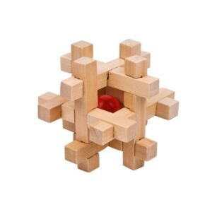Ξύλινο 3D παζλ - Wooden 3D puzzle - sukki.gr