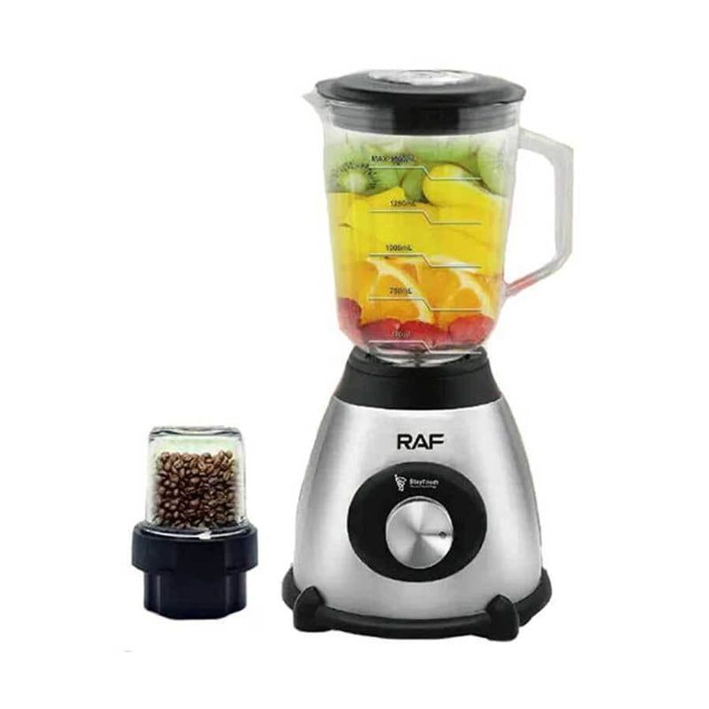 RAF Μπλέντερ με Γυάλινη Κανάτα 1.5lt 1000W Inox R.295 - Electric Blender - Image 3