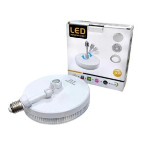 LED φωτιστικό οροφής 24W Φ230 3000Κ Θερμό φως Ε27 - LED Rotating Light - sukki.gr