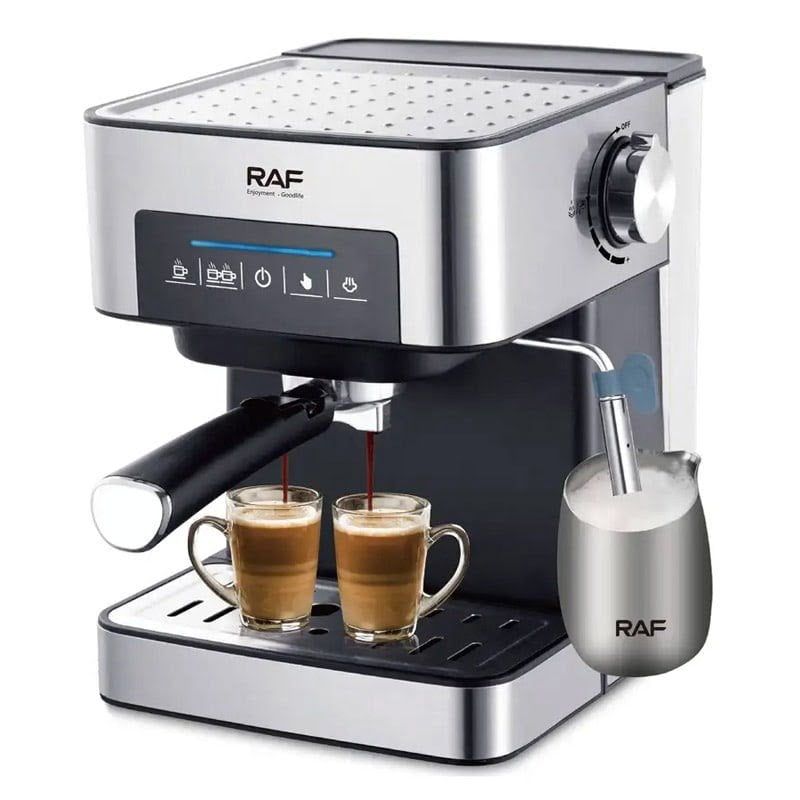 RAF Καφετιέρα Εσπρεσσιέρα με Ακροφύσιο 1.6L 850W R.136 - Espresso Coffee Maker - Image 2