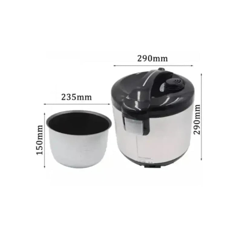 RAF Ηλεκτρικός Πολυμάγειρας Rice Cooker 5L 700W με Αντικολλητικό Μπολ και 12 Προγράμματα R.178 - Rice Cooker - Image 4
