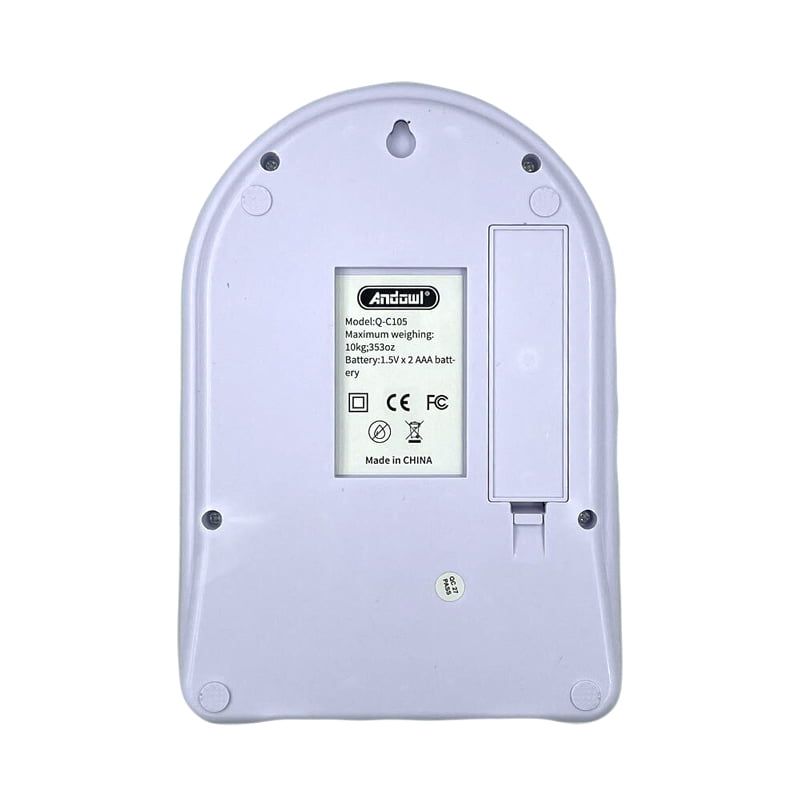 Andowl Ψηφιακή Ζυγαριά Κουζίνας 1gr/10kg Q-C105 - Kitchen Cale - Image 4