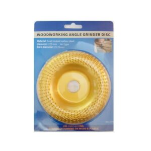 Ράσπα ξύλου δίσκος για γωνιακό τροχό - Woodworking angle grinder disc - sukki.gr