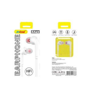 Andowl Ενσύρματα Ακουστικά με AUX 3.5mm EA43 - Earphone - sukki.gr