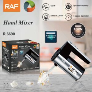 RAF Μίξερ Χειρός 100W R.6690 - Hand Mixer - sukki.gr