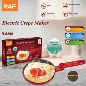 RAF Αντικολλητική Ηλεκτρική Κρεπιέρα 600W R.5209 - Electric Crepe Maker - sukki.gr