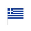 Ελληνική σημαία με πλαστικό κοντάρι 60cm 12τεμ - Greek flag - sukki.gr
