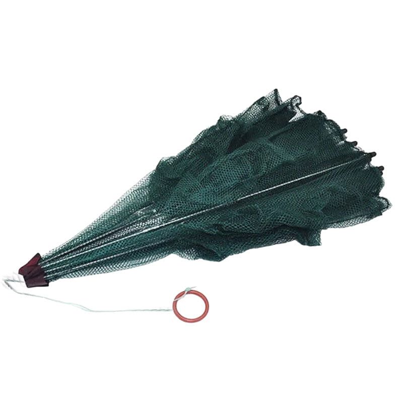 Φορητή αλιευτική παγίδα με 8 τρύπες - Foldable Fishing Net - Image 4