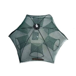 Φορητή αλιευτική παγίδα με 8 τρύπες - Foldable Fishing Net - sukki.gr