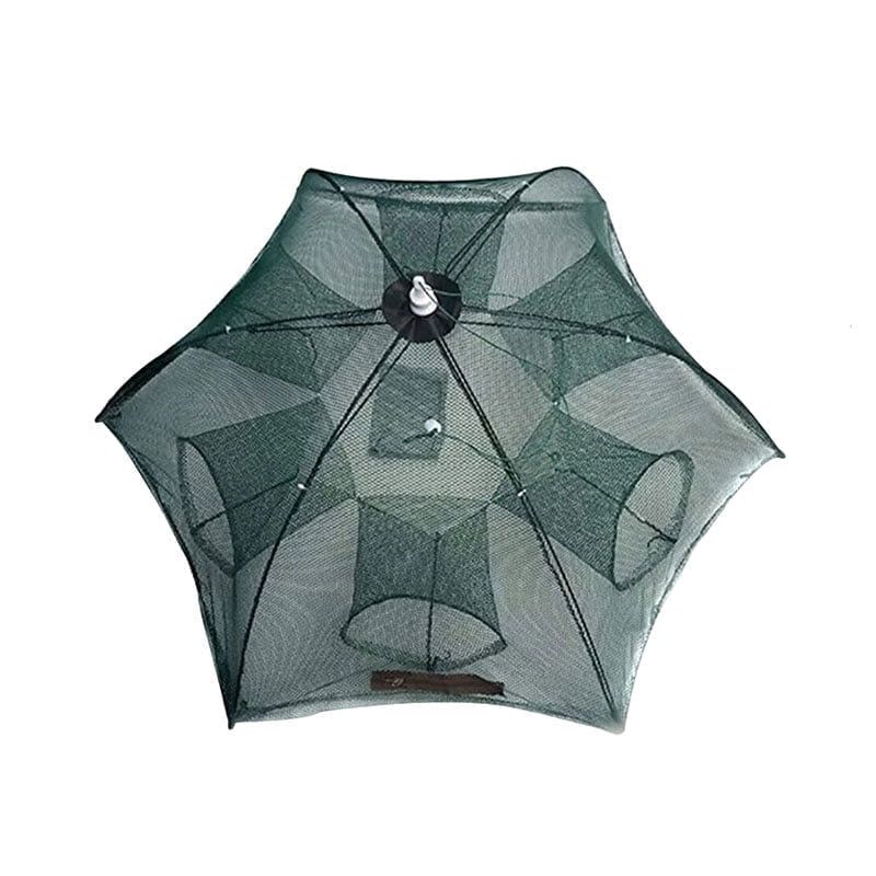 Φορητή αλιευτική παγίδα με 8 τρύπες - Foldable Fishing Net - sukki.gr