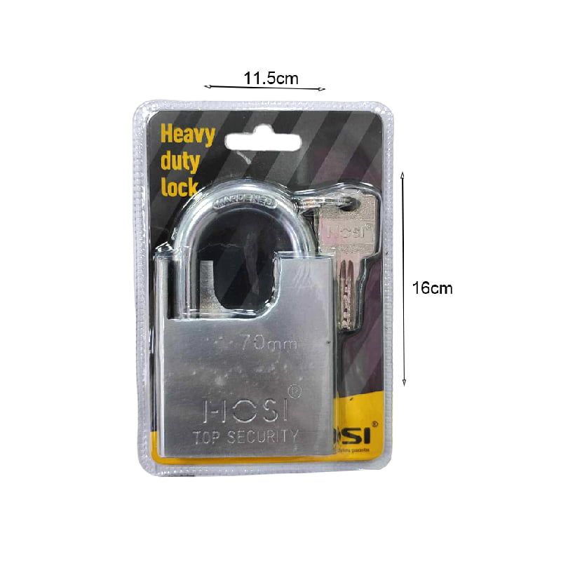 Hosi Ατσάλινο Λουκέτο Ασφαλείας 70mm - Padlock - Image 2