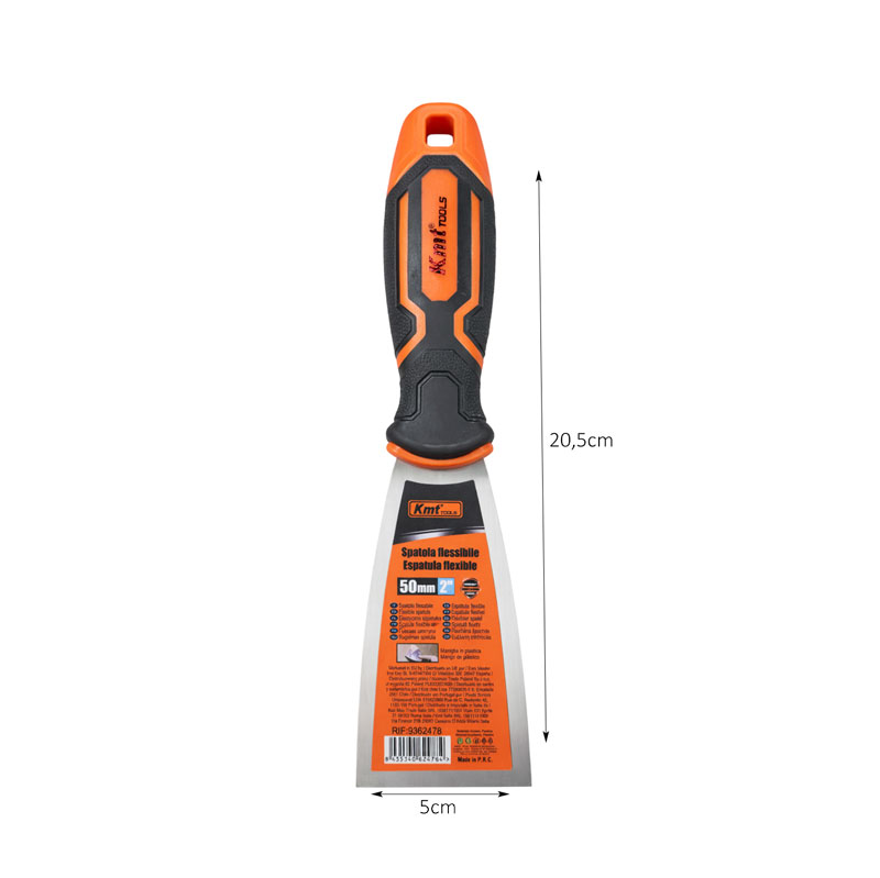 Kmt Εύκαμπτη Σπάτουλα Στοκαρίσματος 50mm - Flexible Putty Knife - Image 2