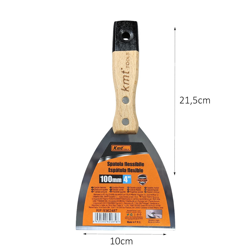 KMT Εύκαμπτη Σπάτουλα 100mm 4'' - Spatula - Image 2
