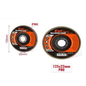 KMT Δίσκος Λείανσης P80 125x22mm- Sanding Disc - sukki.gr