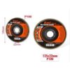 KMT Δίσκος Λείανσης P100 125x22mm- Sanding Disc - sukki.gr